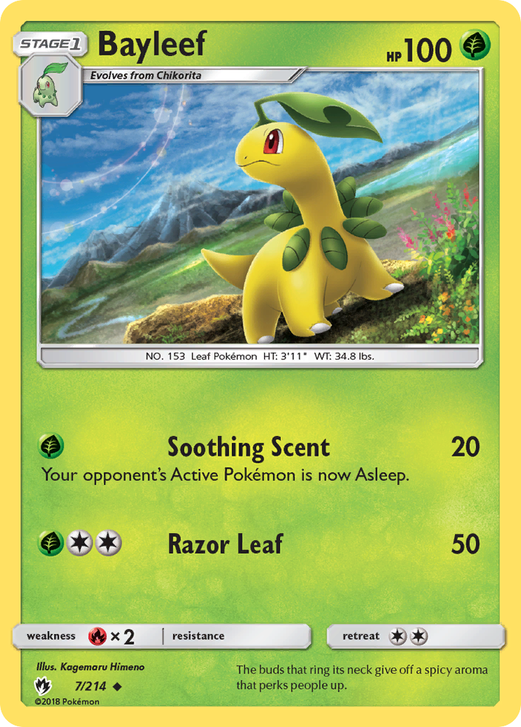 Lost Thunder Bayleef #7/214